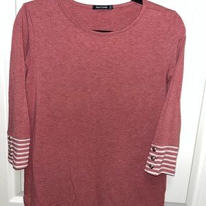 Pink Clover by Stitch Fix mauve sweater